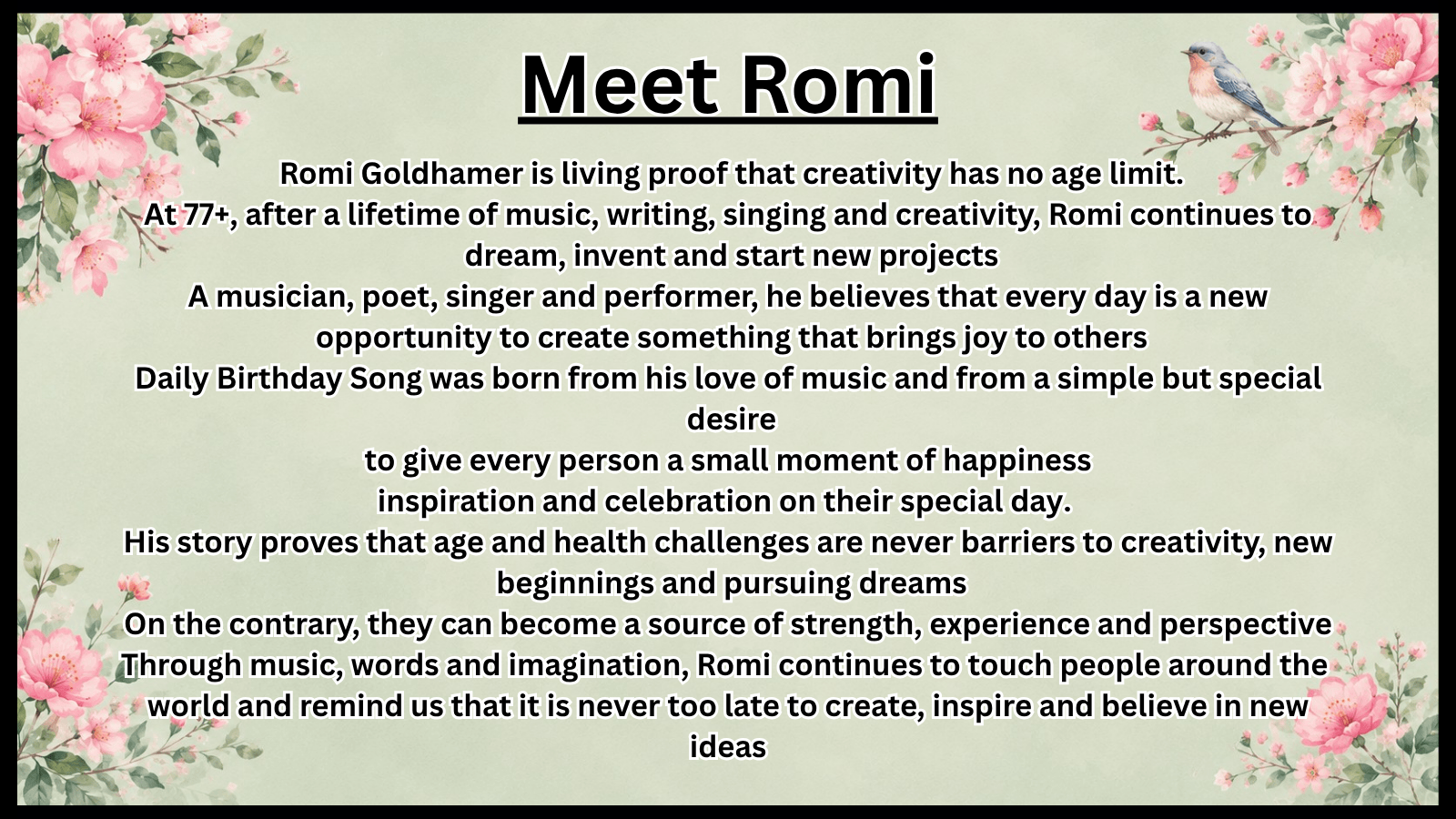 Meet Romi Goldhamer